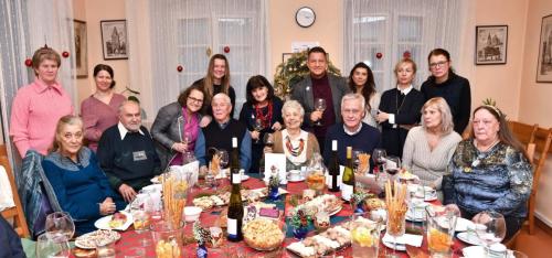 Vánoční posezení v DPS U Zlaté studně, 19. 12. 2024 (foto Jaroslav Tatek)